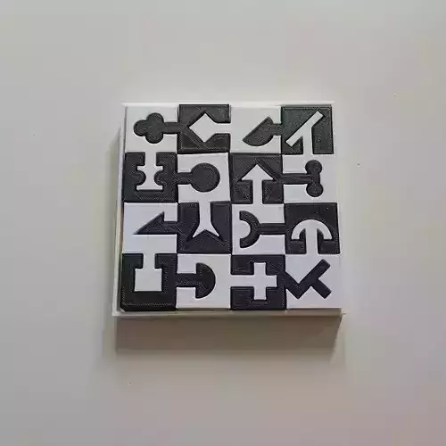 PUZZLE tile coaster