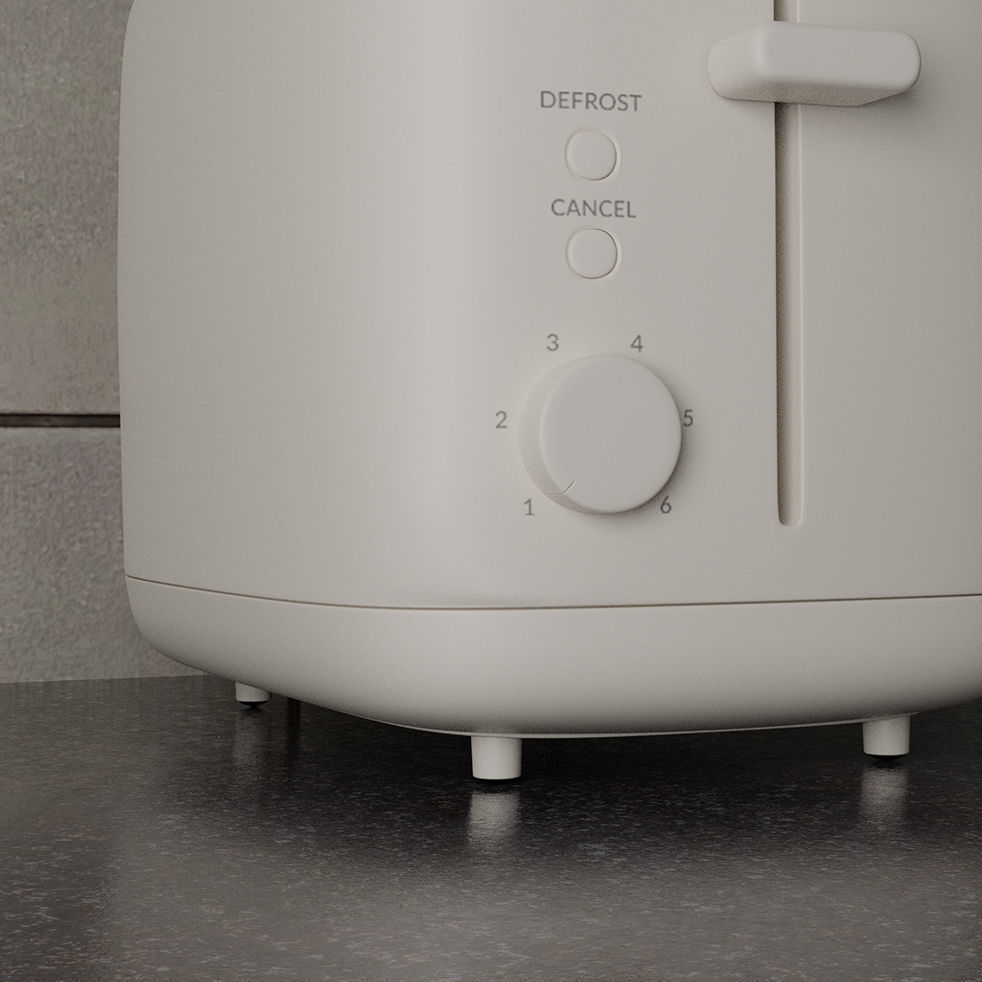 Muji Toaster 3D model_1
