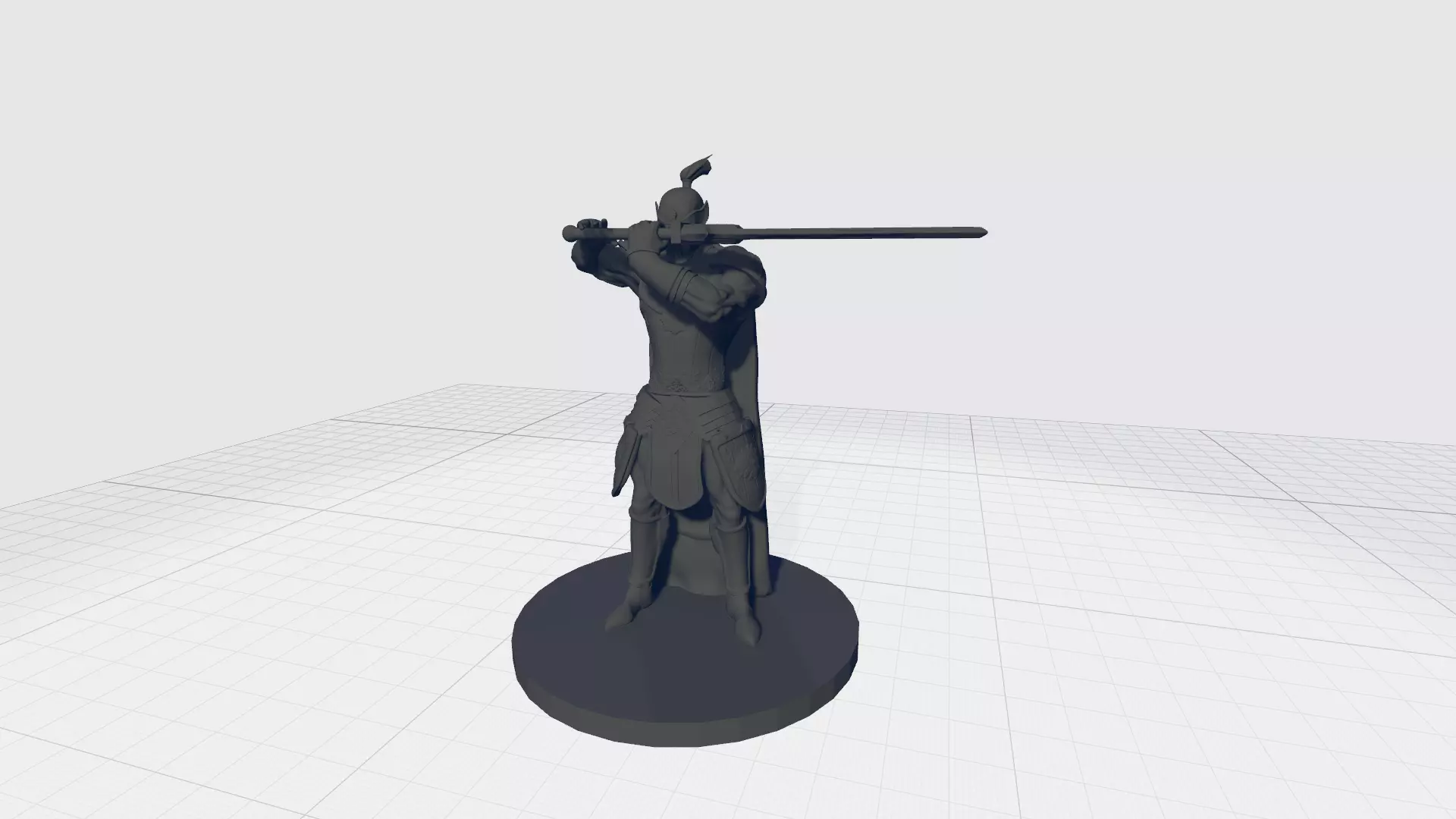 Royal Knight 3d Model 3D print model_0