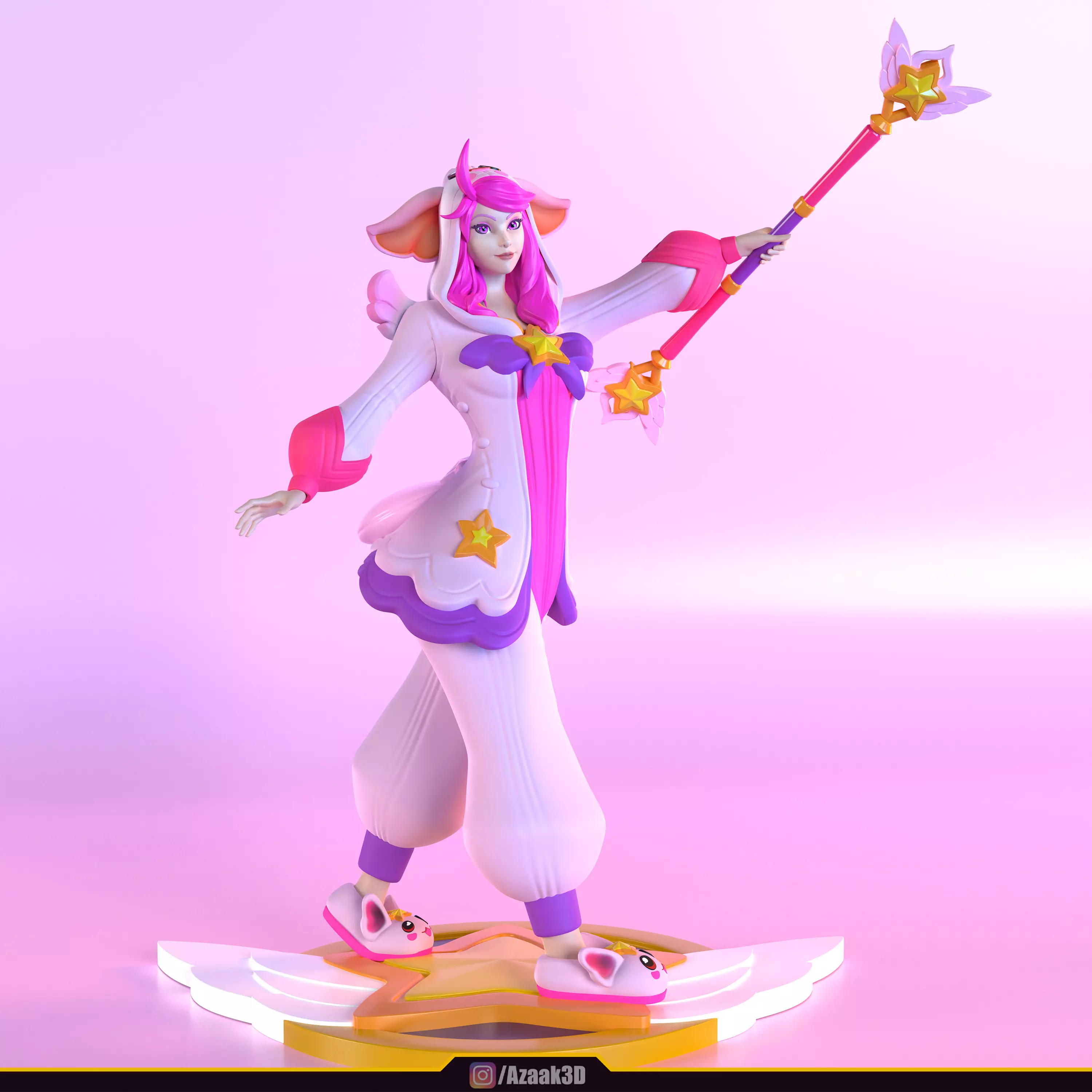 Pajama Star Guardian Lux 3D print model_0