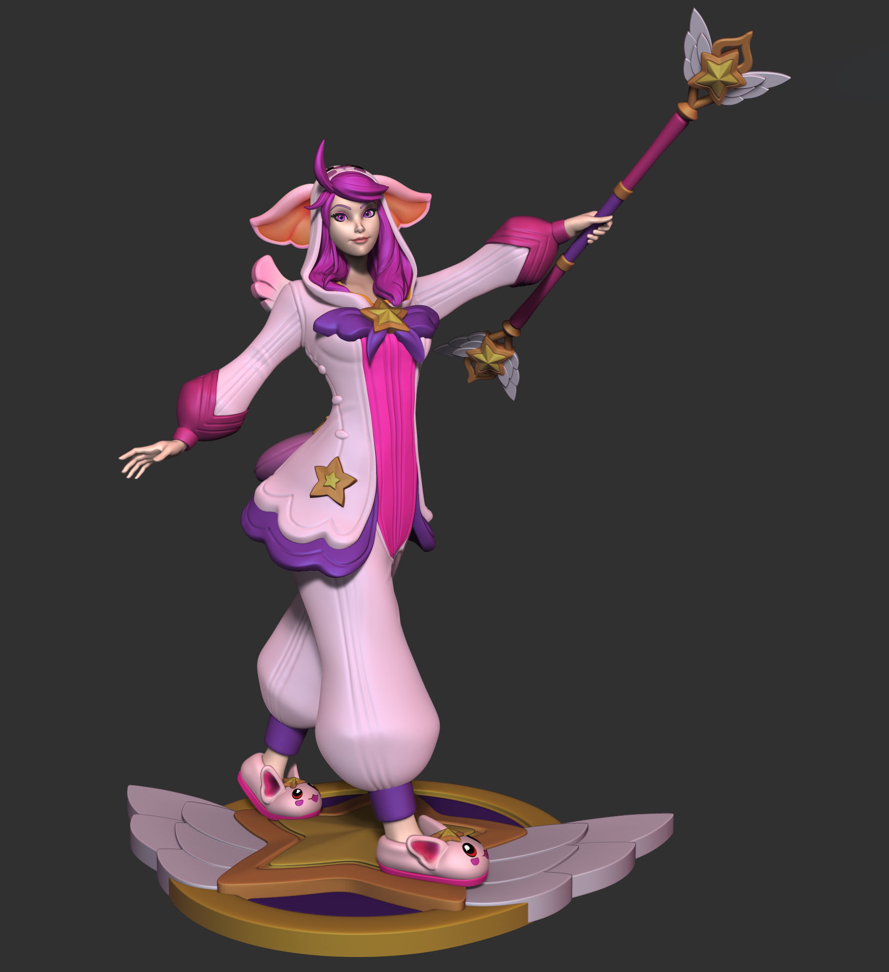 Pajama Star Guardian Lux 3D print model_27