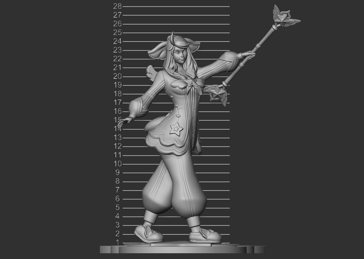 Pajama Star Guardian Lux 3D print model_2