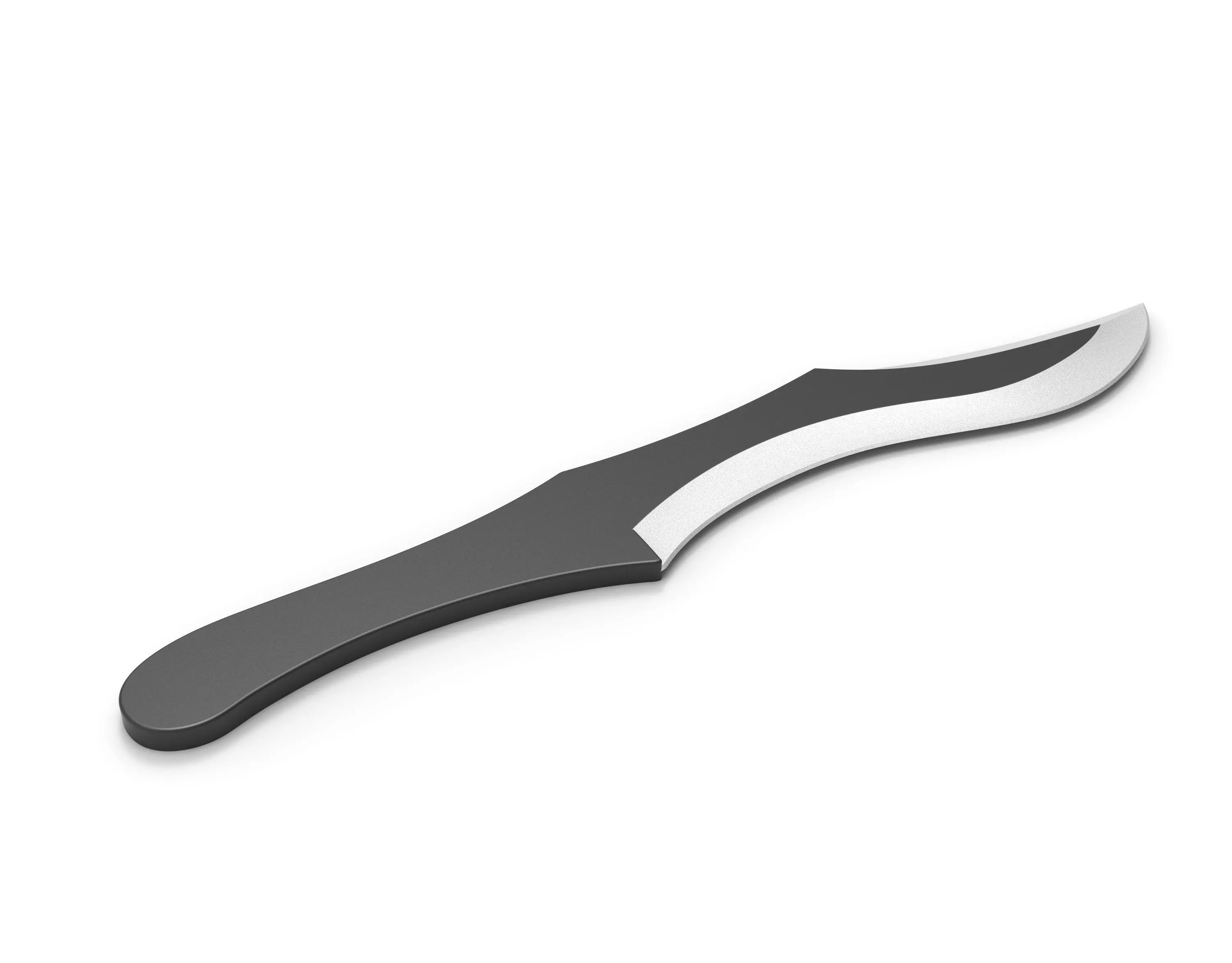 Throwing knife 3D print model