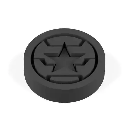 3D Marvel heroes logo for board game and Keychain 07 3D print model