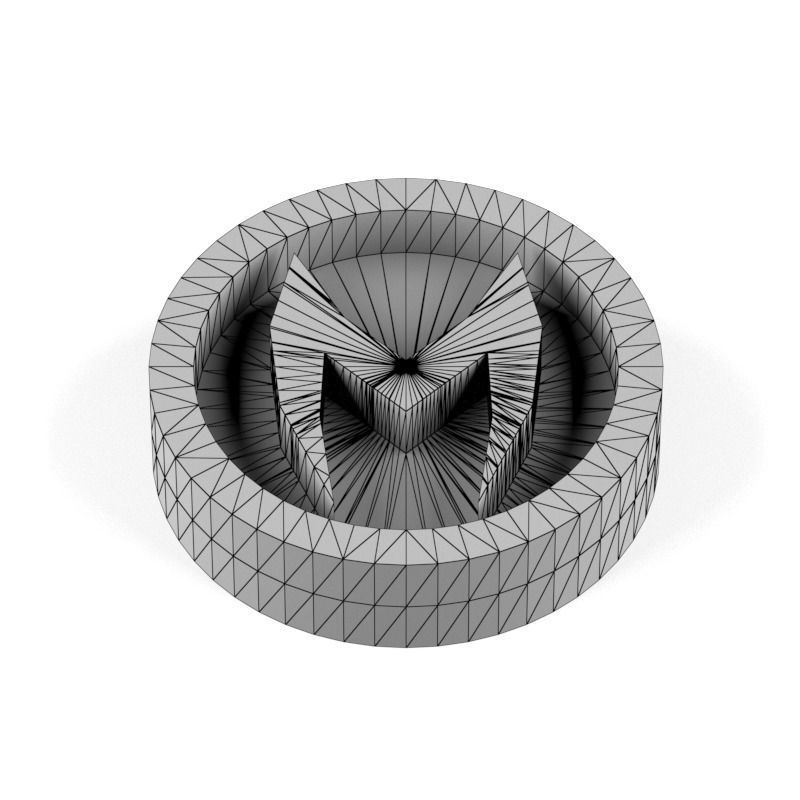 3D Marvel heroes logo for board game and Keychain 13 3D print model_2