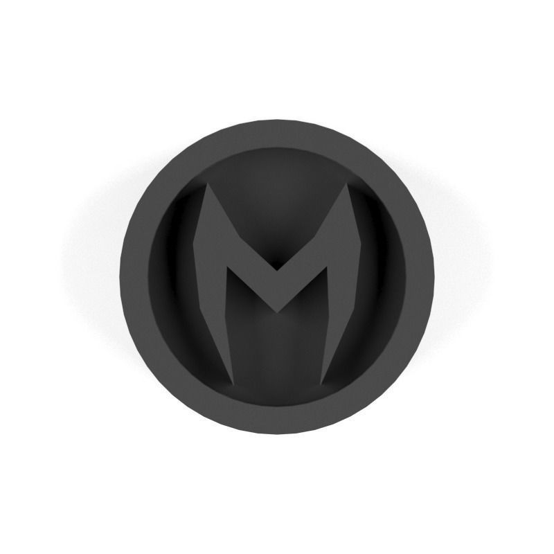 3D Marvel heroes logo for board game and Keychain 13 3D print model_1