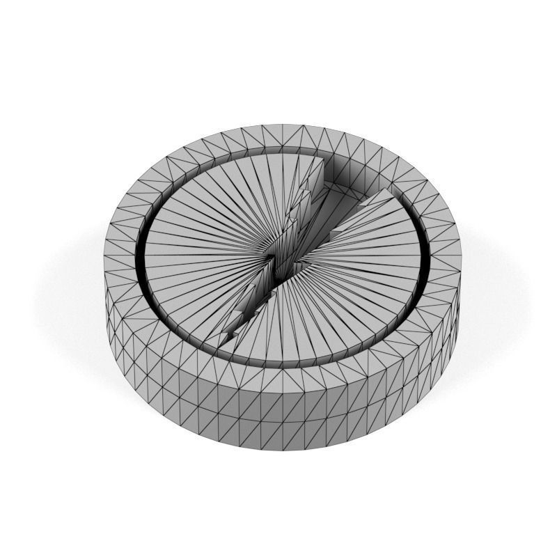 3D Marvel heroes logo for board game and Keychain 14 3D print model_2