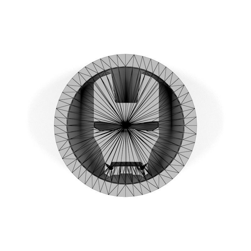 3D Marvel heroes logo for board game and Keychain 15 3D print model_3