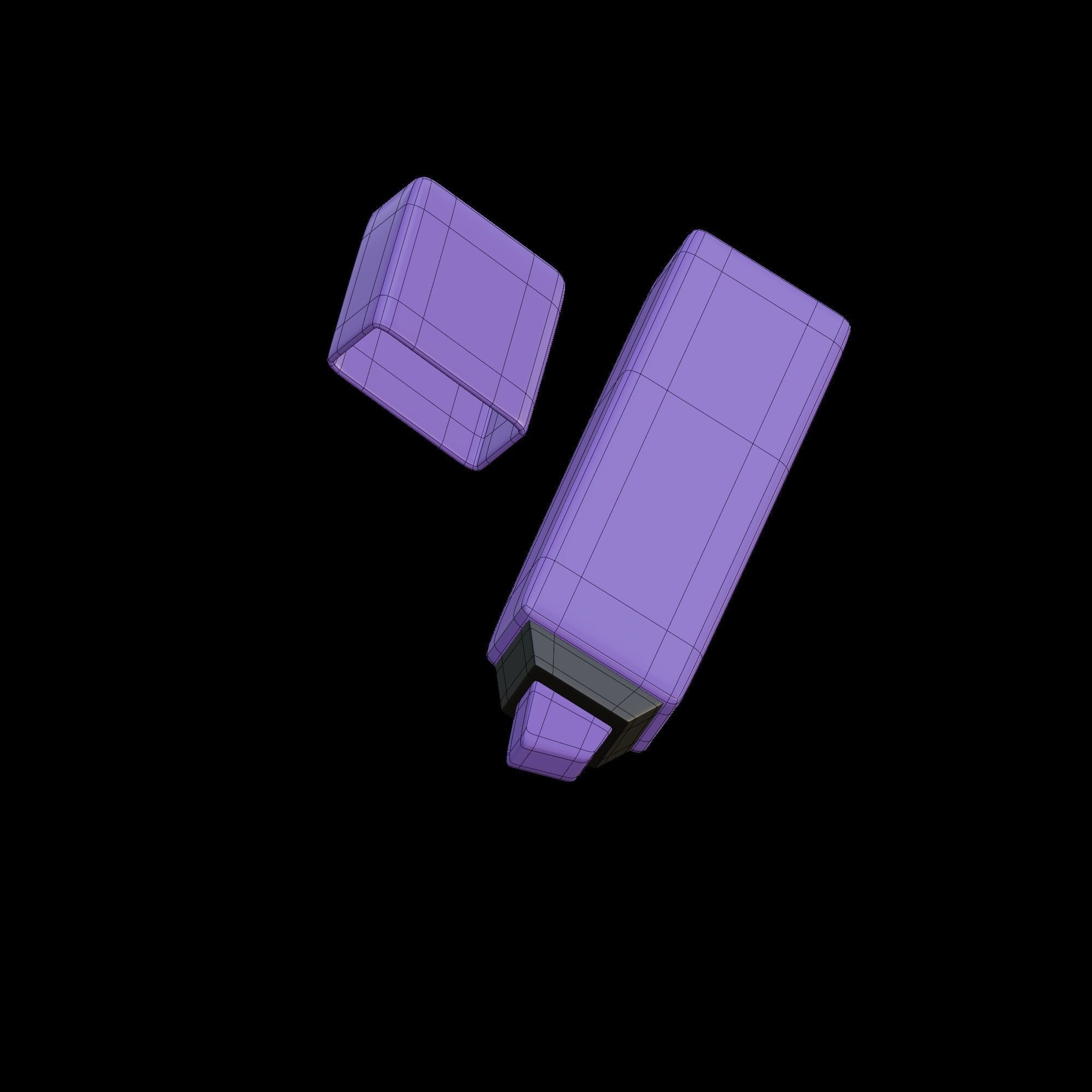 Marker - stylized icon 3D model_11