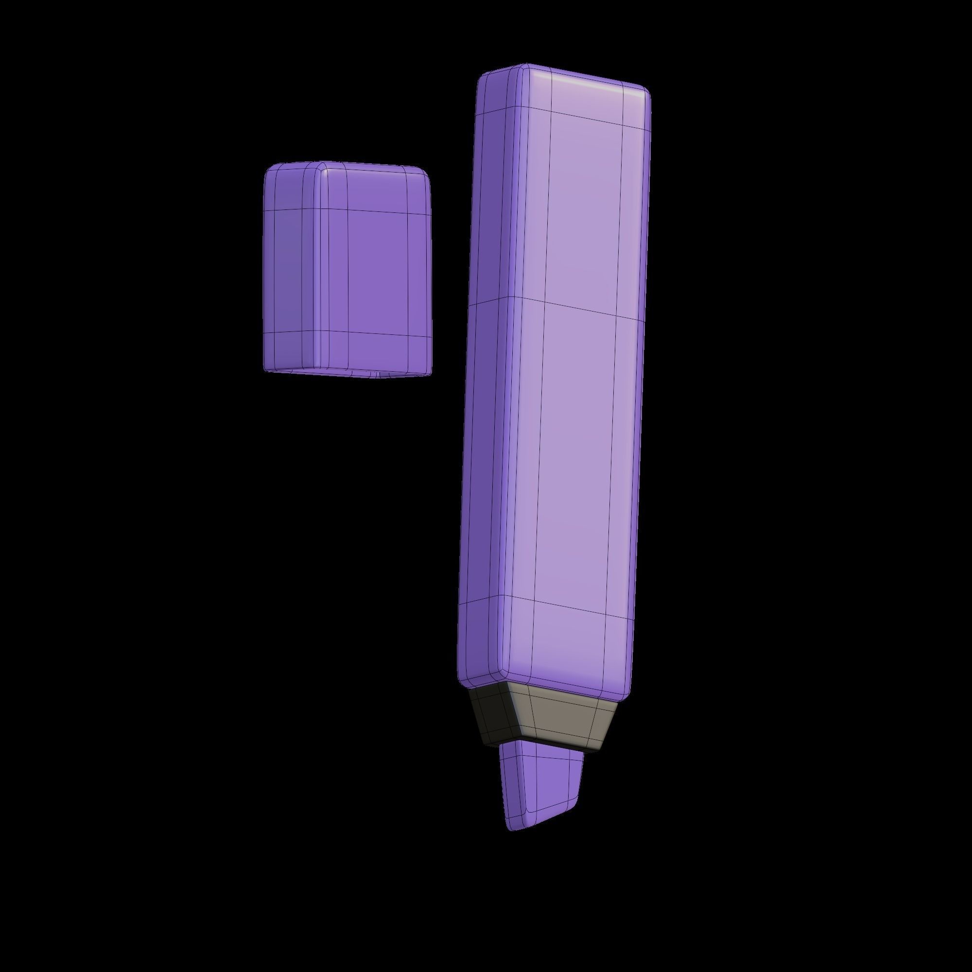 Marker - stylized icon 3D model_10
