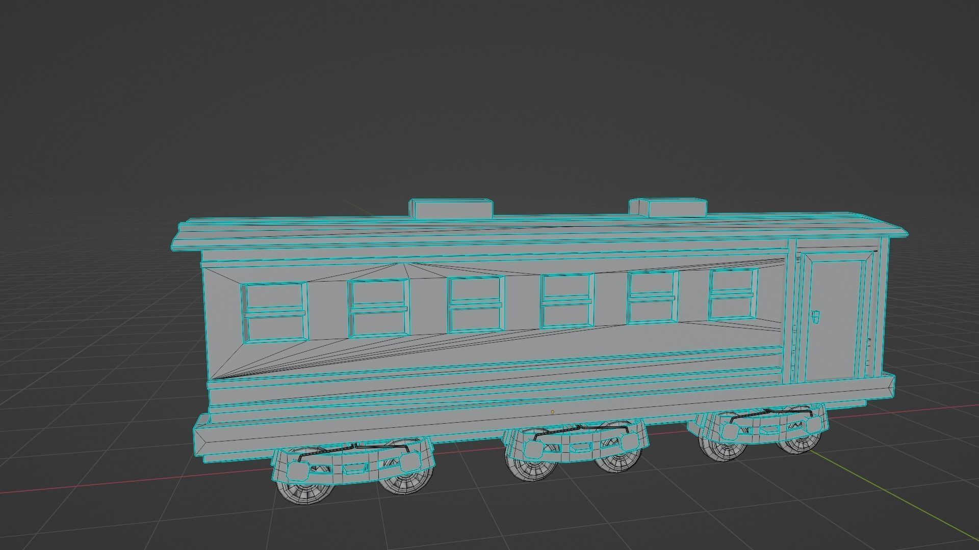 Locomotive c5795 PBR Low poly game ready Low-poly 3D model_18