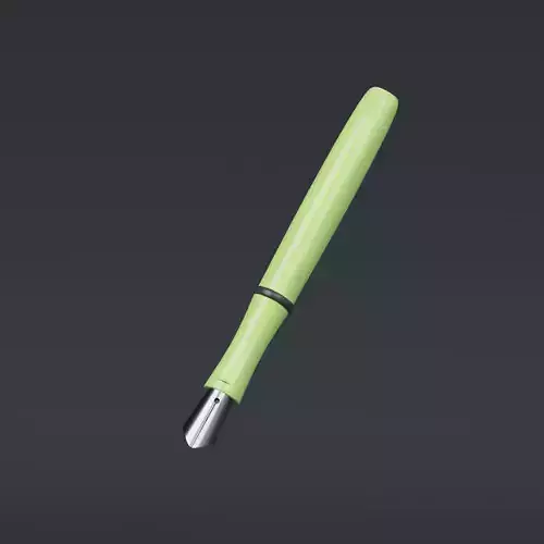Fountain Pen - stylized icon 3D model