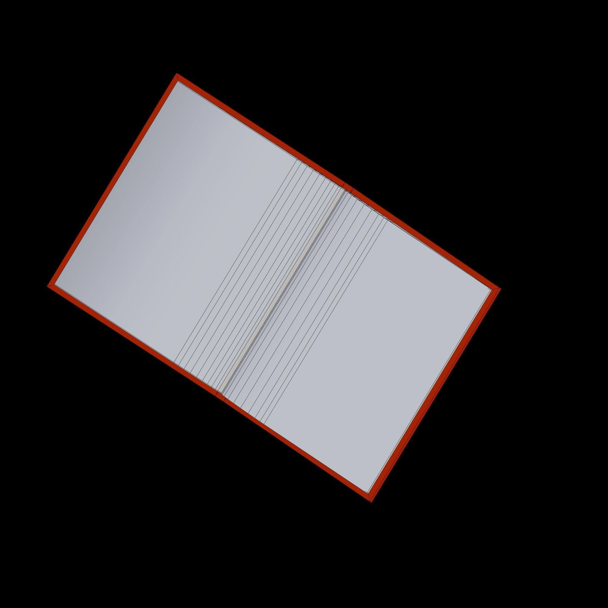 Booklet - stylized icon Low-poly 3D model_9