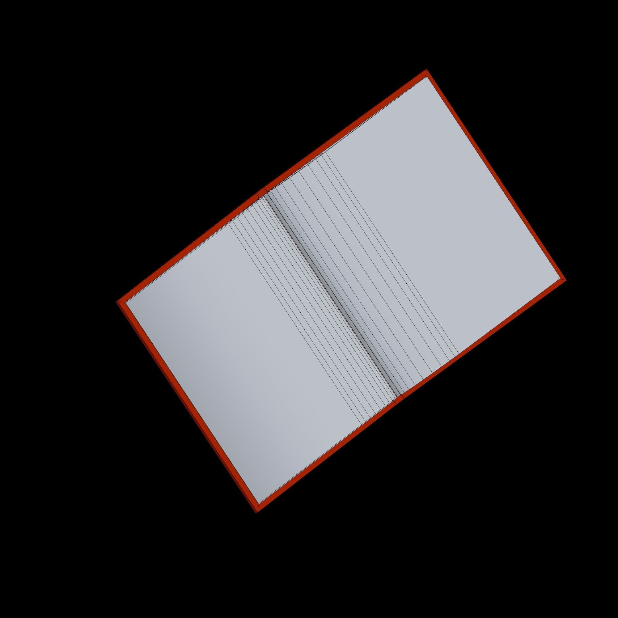Booklet - stylized icon Low-poly 3D model_10
