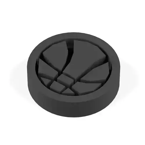 3D Marvel heroes logo for board game and Keychain 19 3D print model