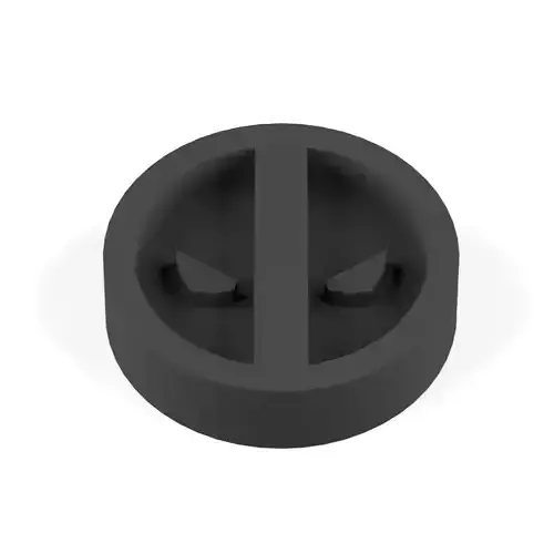3D Marvel heroes logo for board game and Keychain 20 3D print model