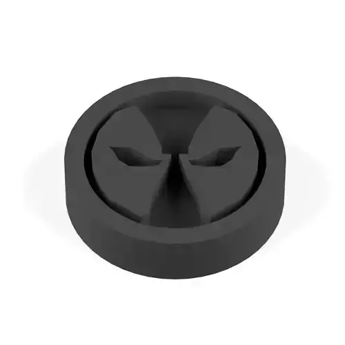 3D Marvel heroes logo for board game and Keychain 22