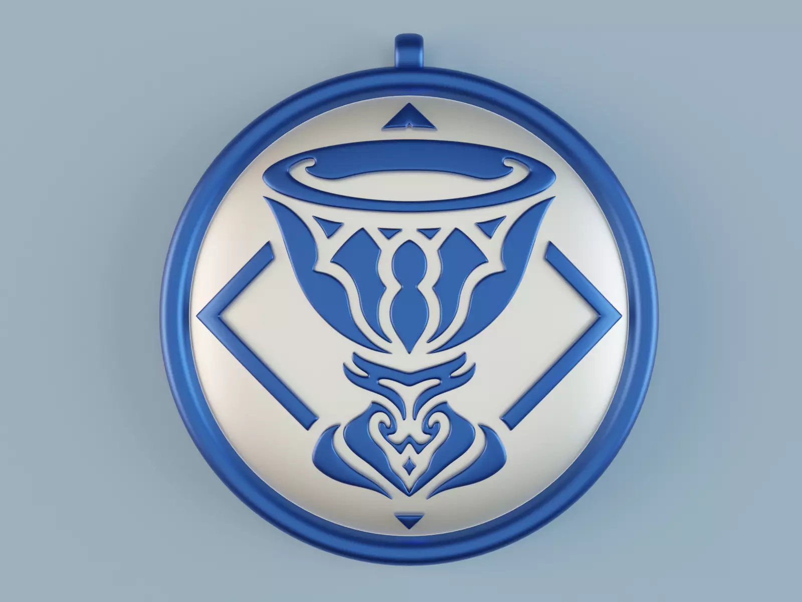 Genshin Impact Barbara Pegg Emblem pendant 3D print model
