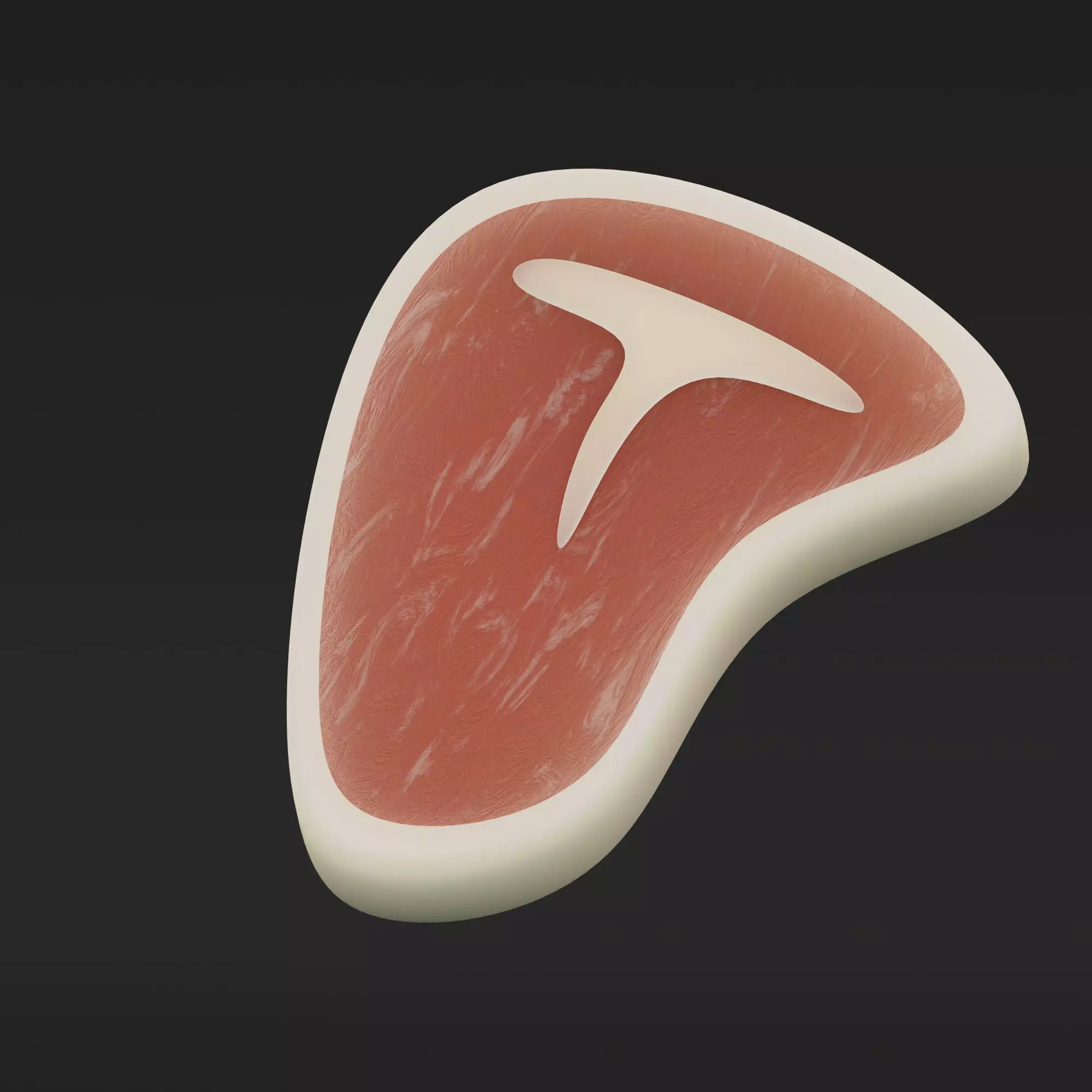 T Bone Steak 3D model_0