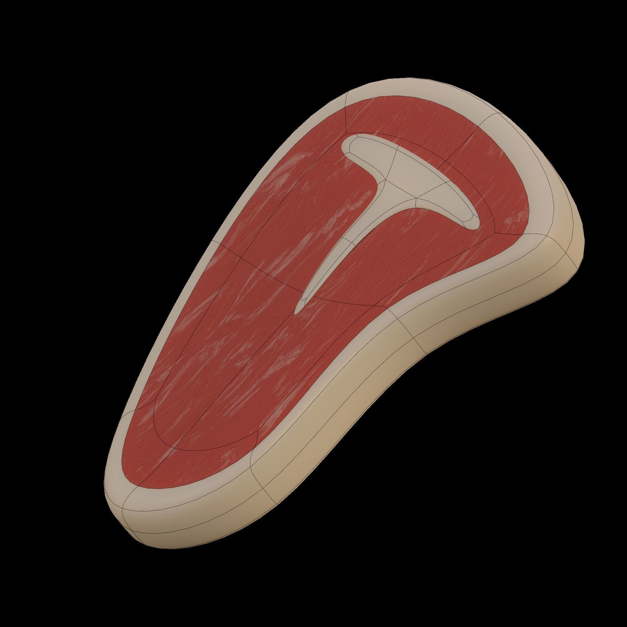 T Bone Steak 3D model_12