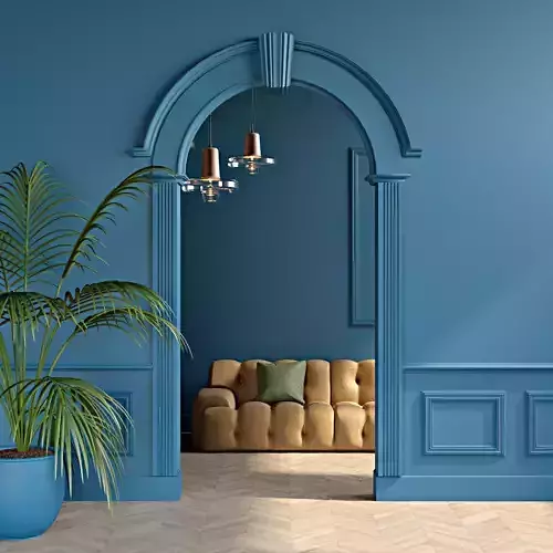 Classic Room Scene in 3ds Max 