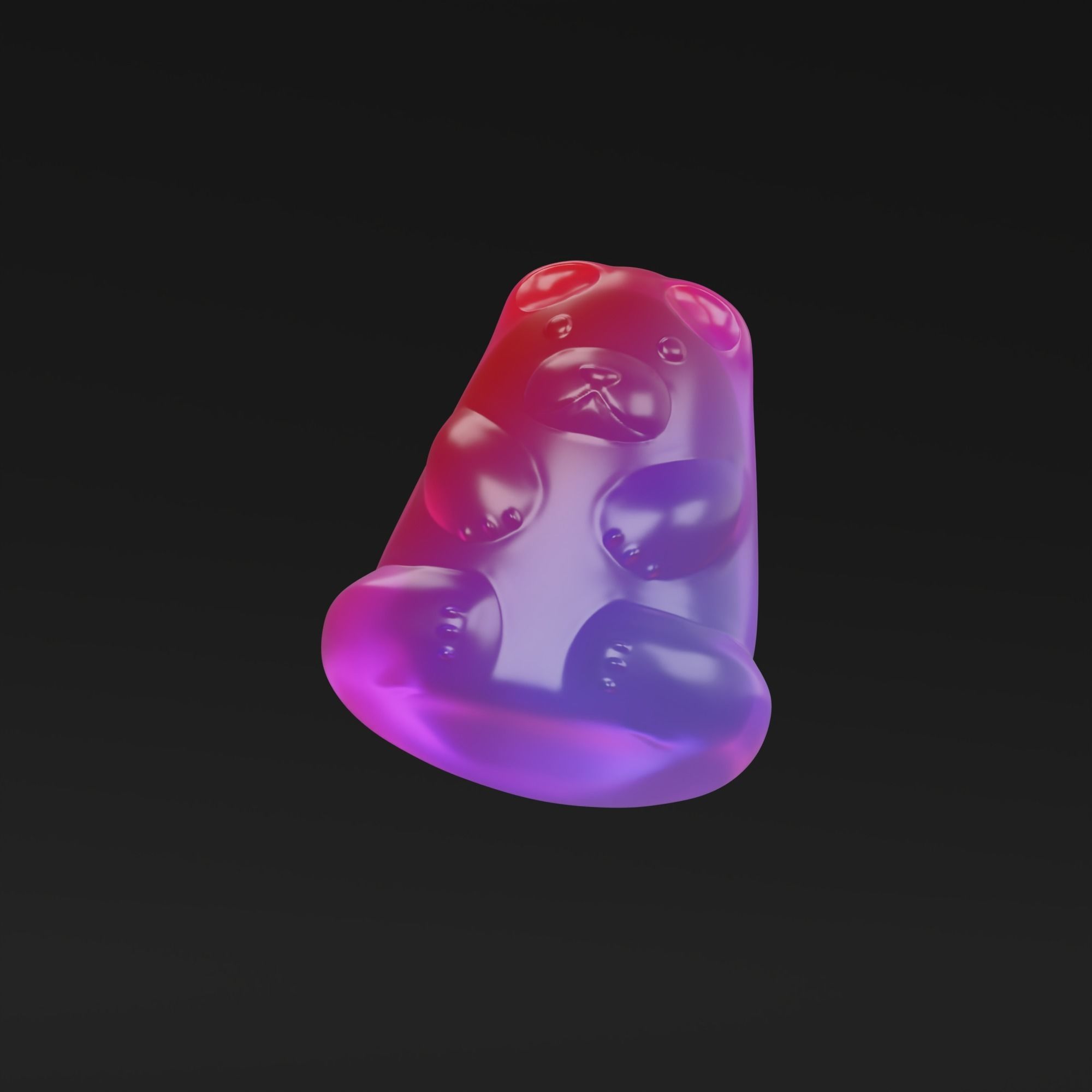 Gummy Bear 3D model | CGTrader