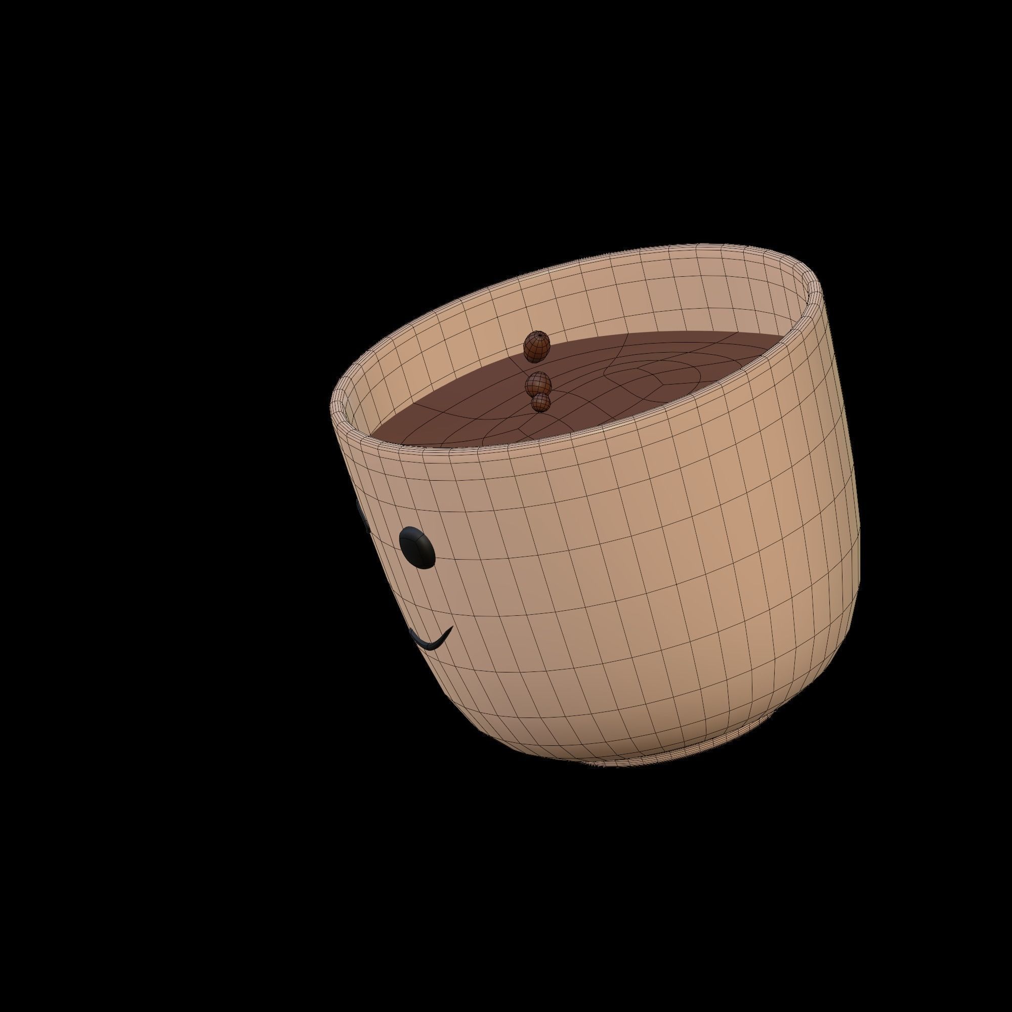 Coffee Cup - Cute Stylized 3D icon 3D model_8