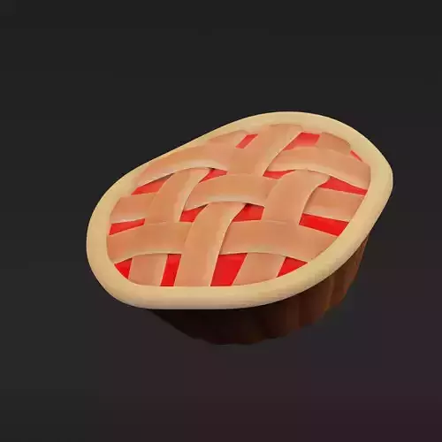 Apple Pie 3D model