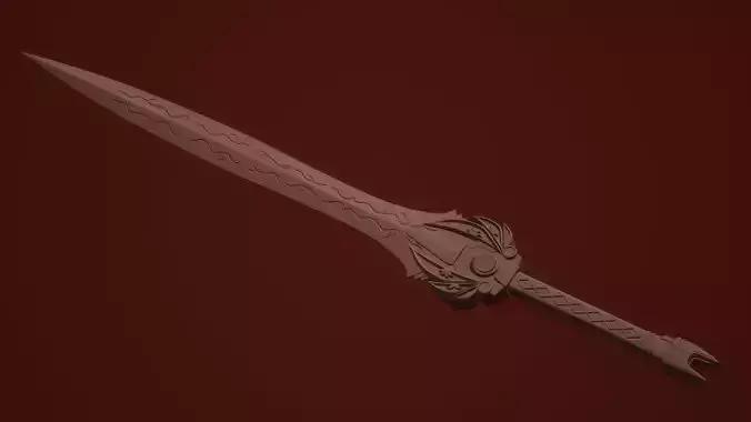 Red Power Sword