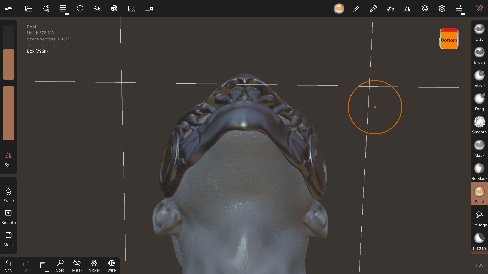 Reptile mask 3D print model_2