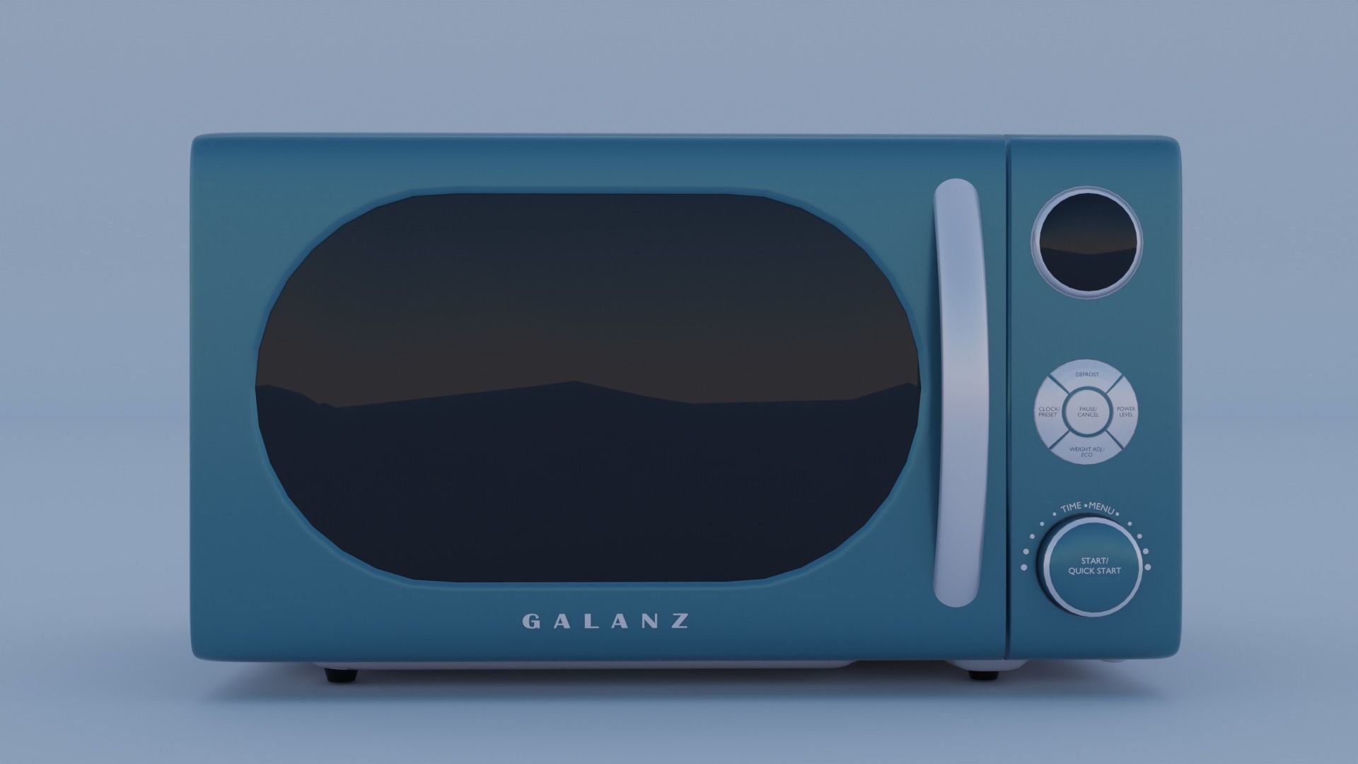 Galanz Retro Microwave Oven 3D model_14