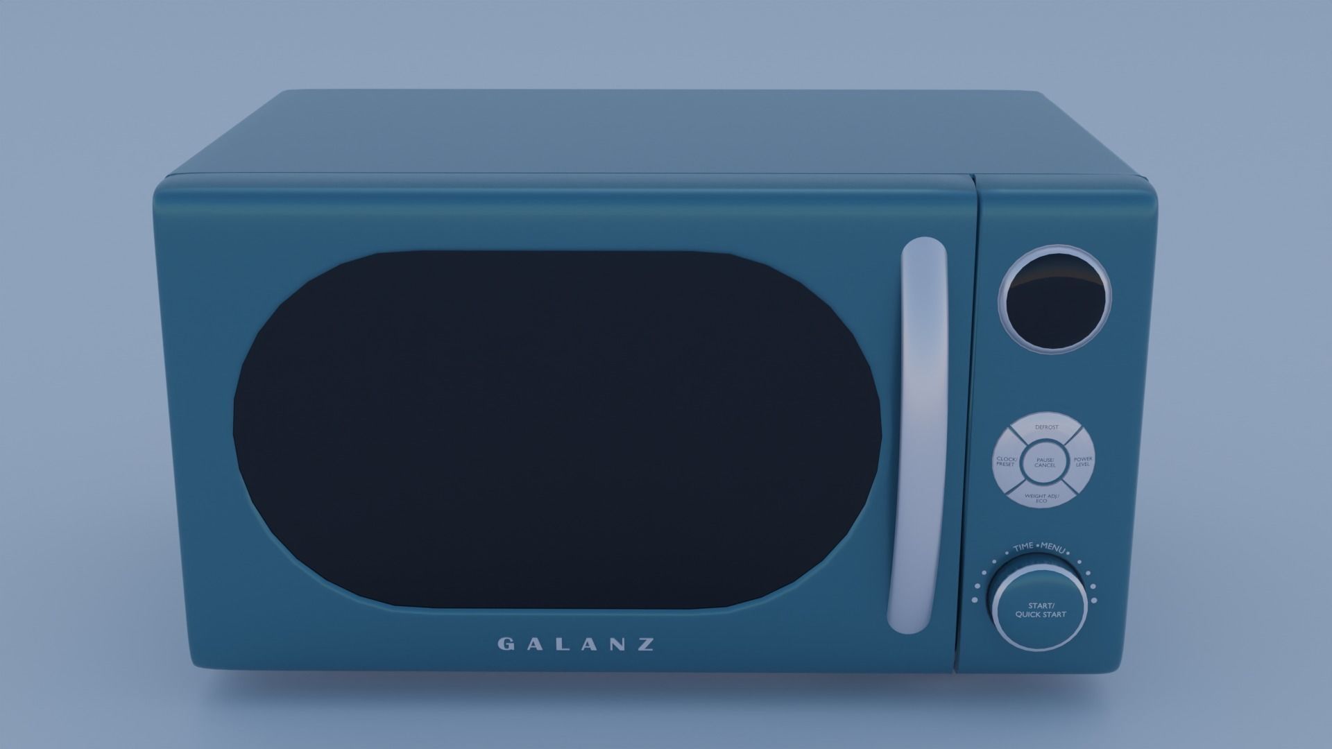 Galanz Retro Microwave Oven 3D model_15