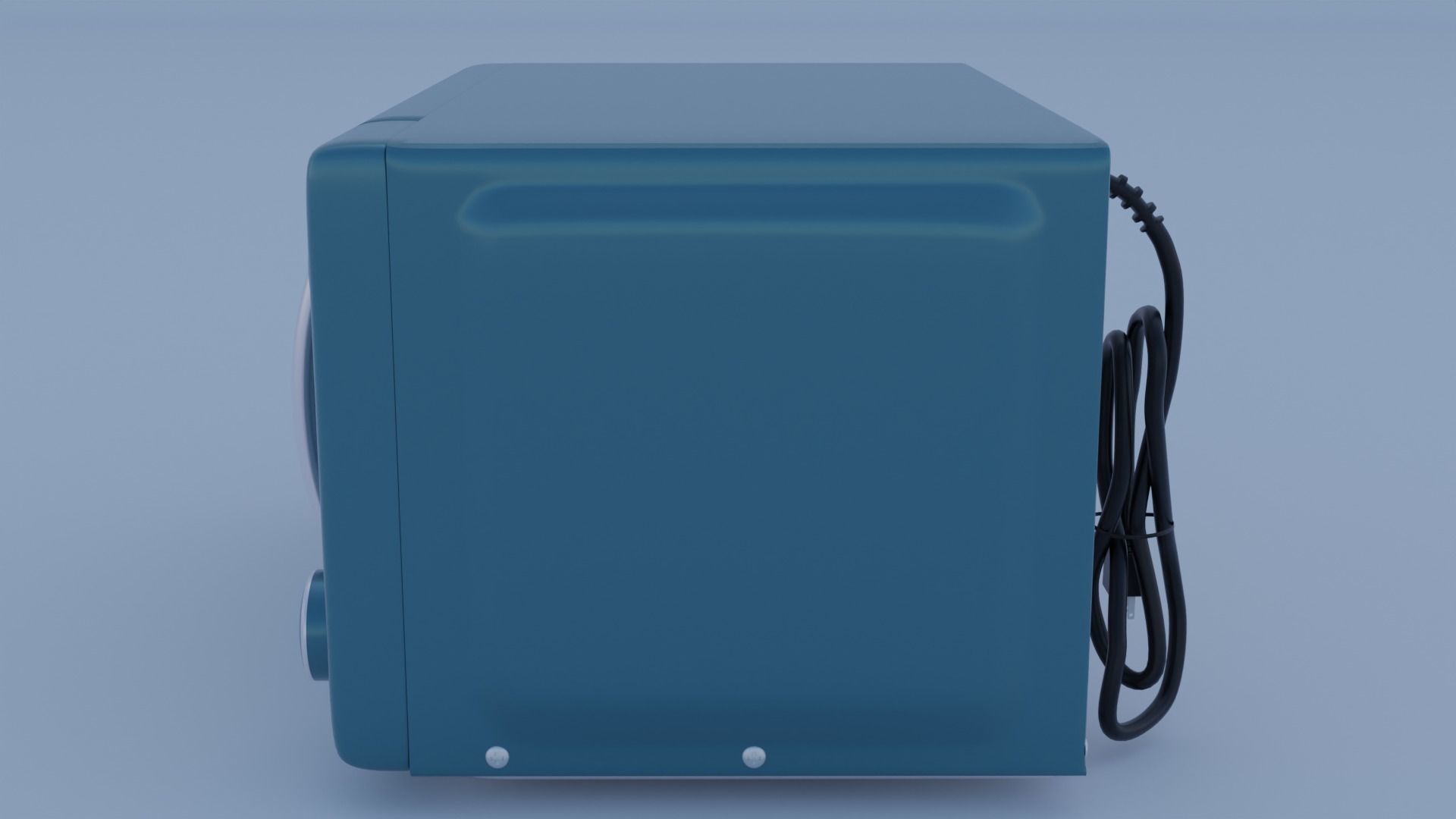 Galanz Retro Microwave Oven 3D model_1