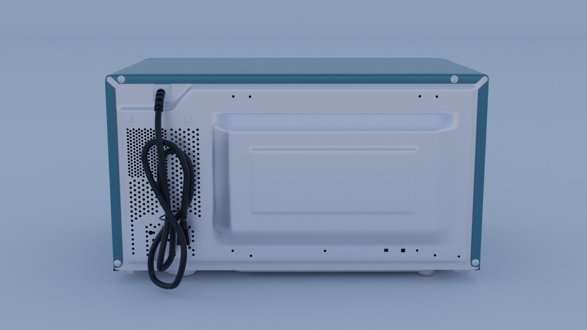 Galanz Retro Microwave Oven 3D model_3