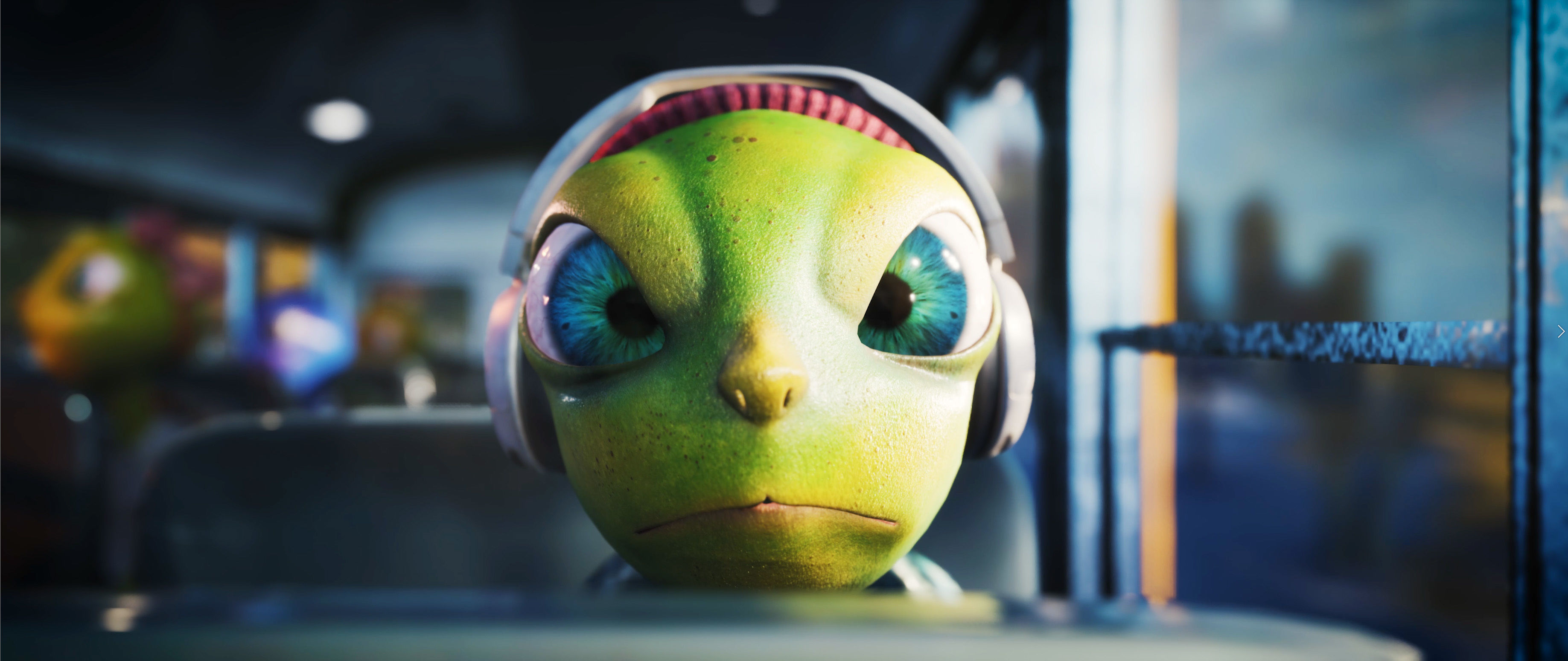 Animals Turtle Characters Rigged Cartoon Stylize 3D model 3D model_9