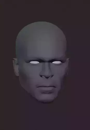 50 Cent Head Sculpt 3D print model