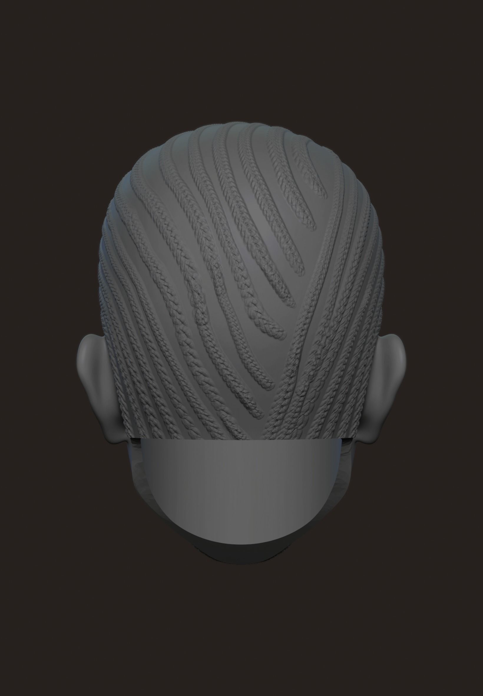 Ludacris Head Sculpt 3D print model_1