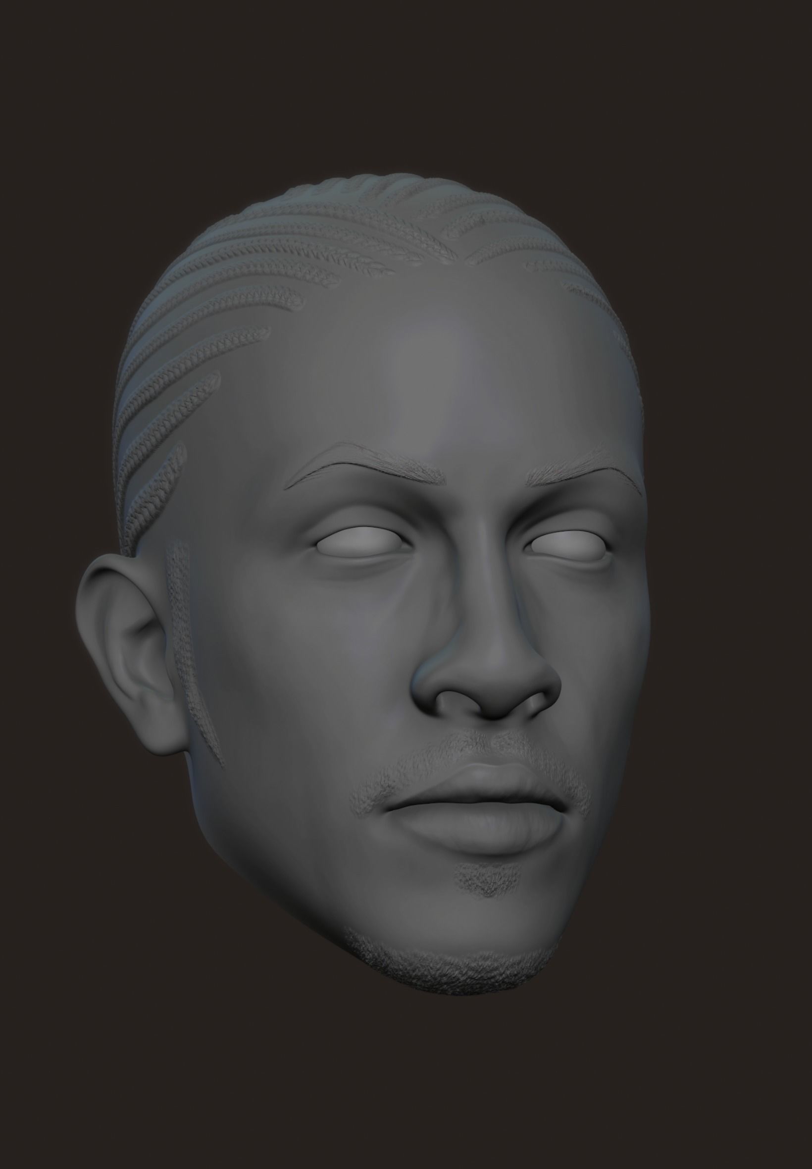 Ludacris Head Sculpt 3D print model_3
