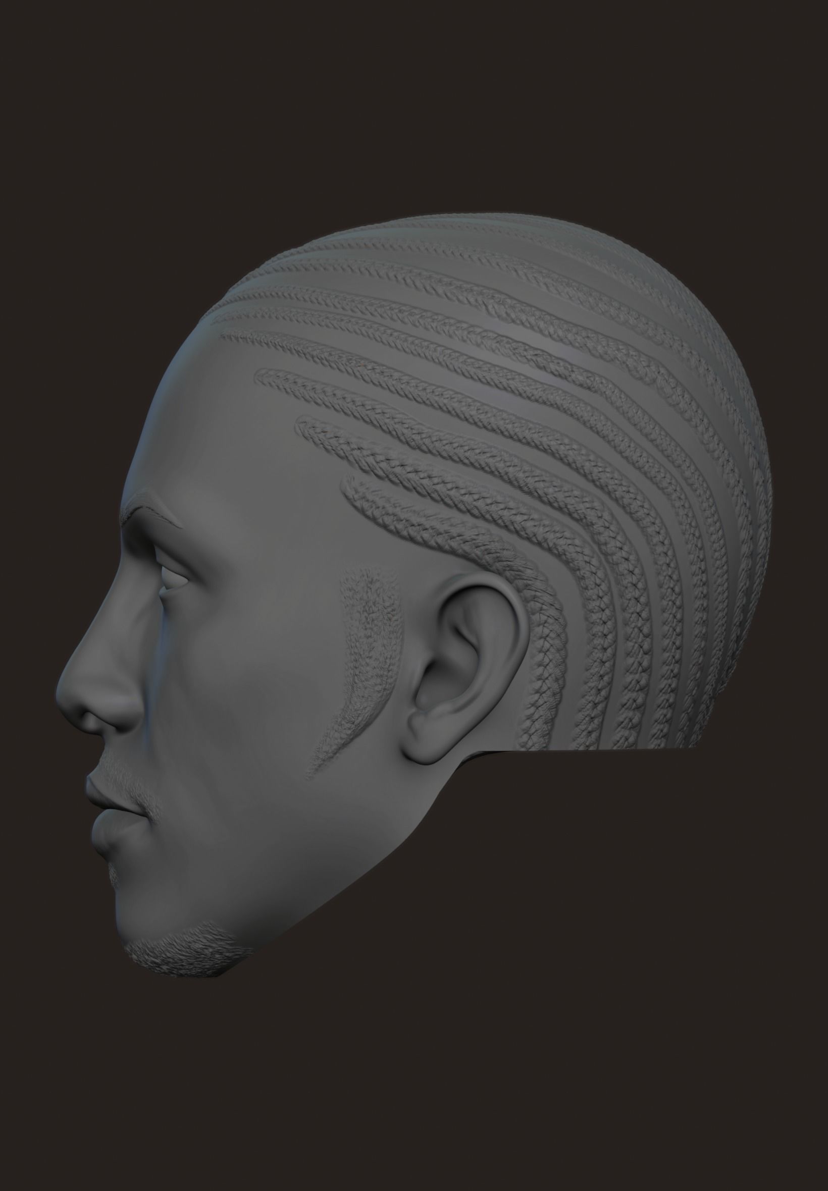 Ludacris Head Sculpt 3D print model_2