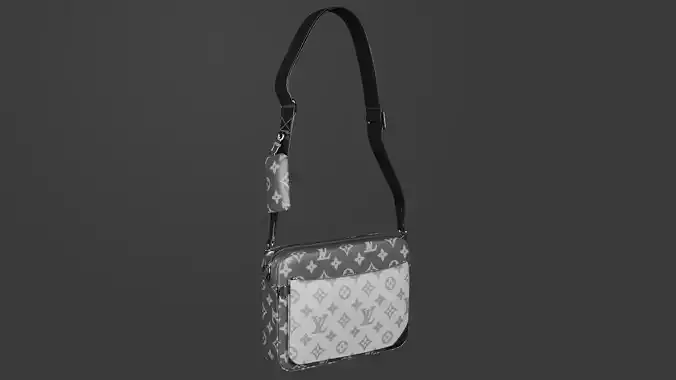 Cross Bag Louis Vuitton 3D model