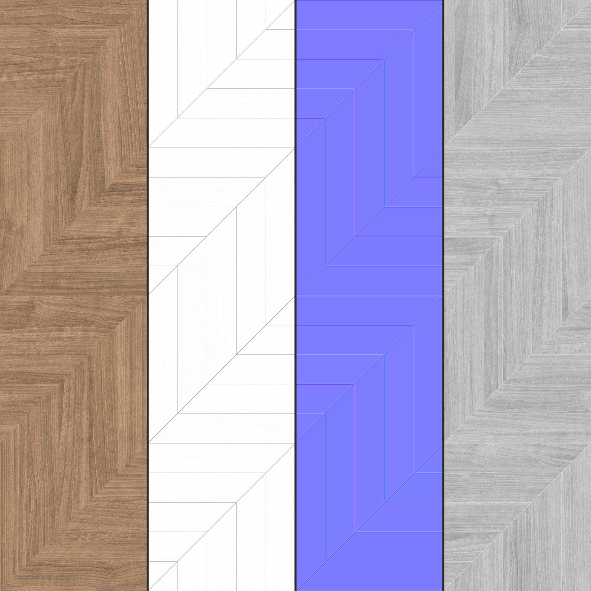 Mrf Parquets Wood Set01 Low-poly 3D model_8