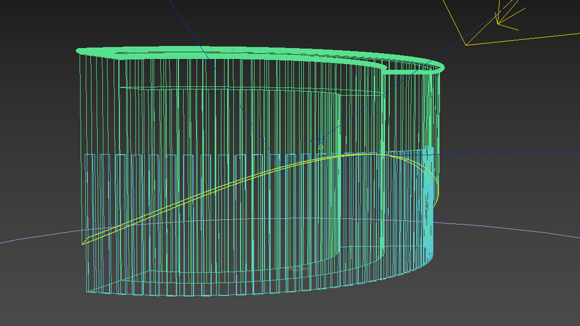 Bar Counter 3D model_5