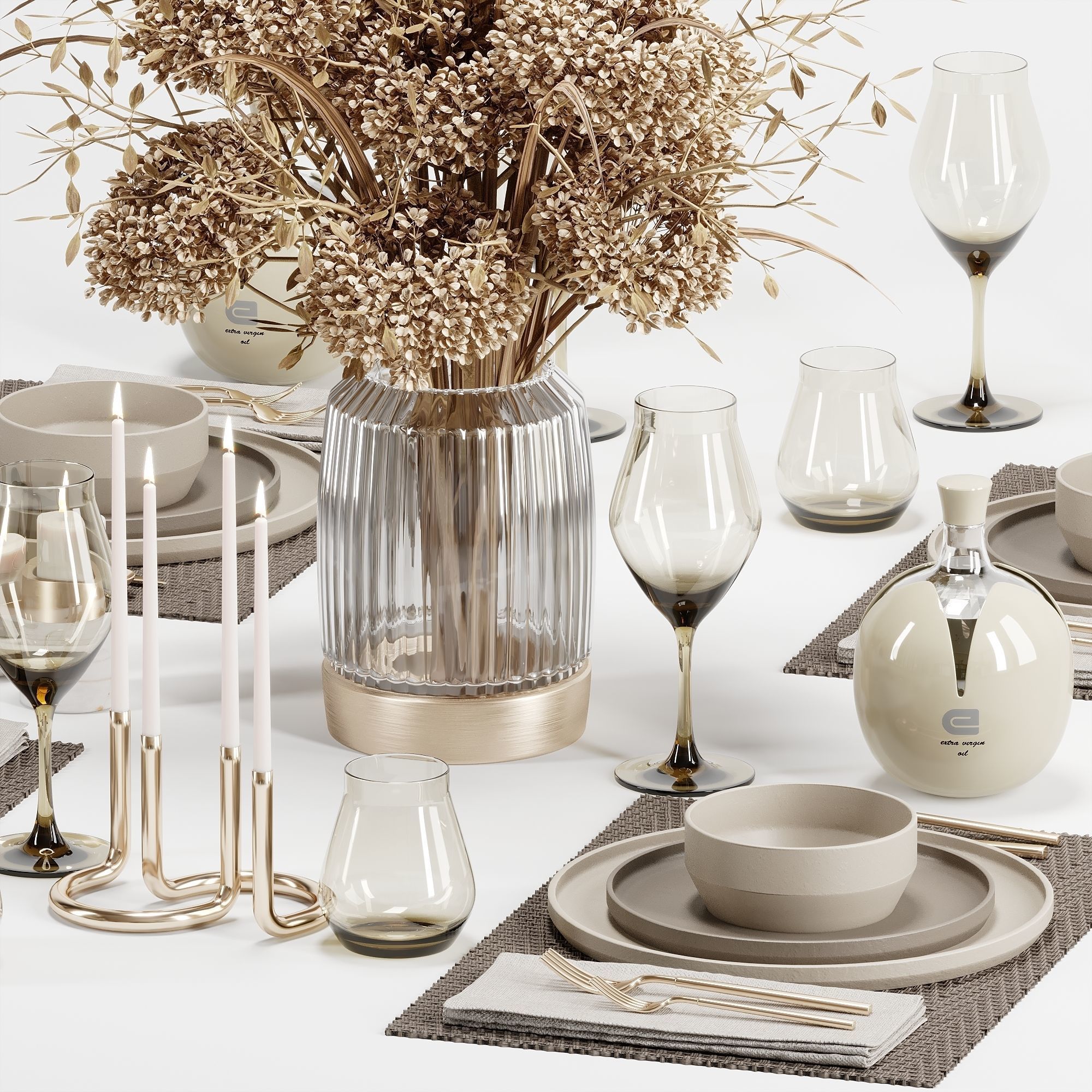 decorative set13 3D model_1