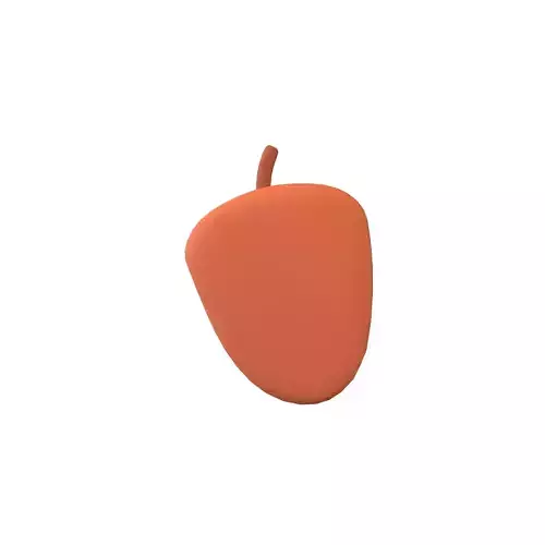 Cartoon Fructification V2 004 Low-poly 3D model