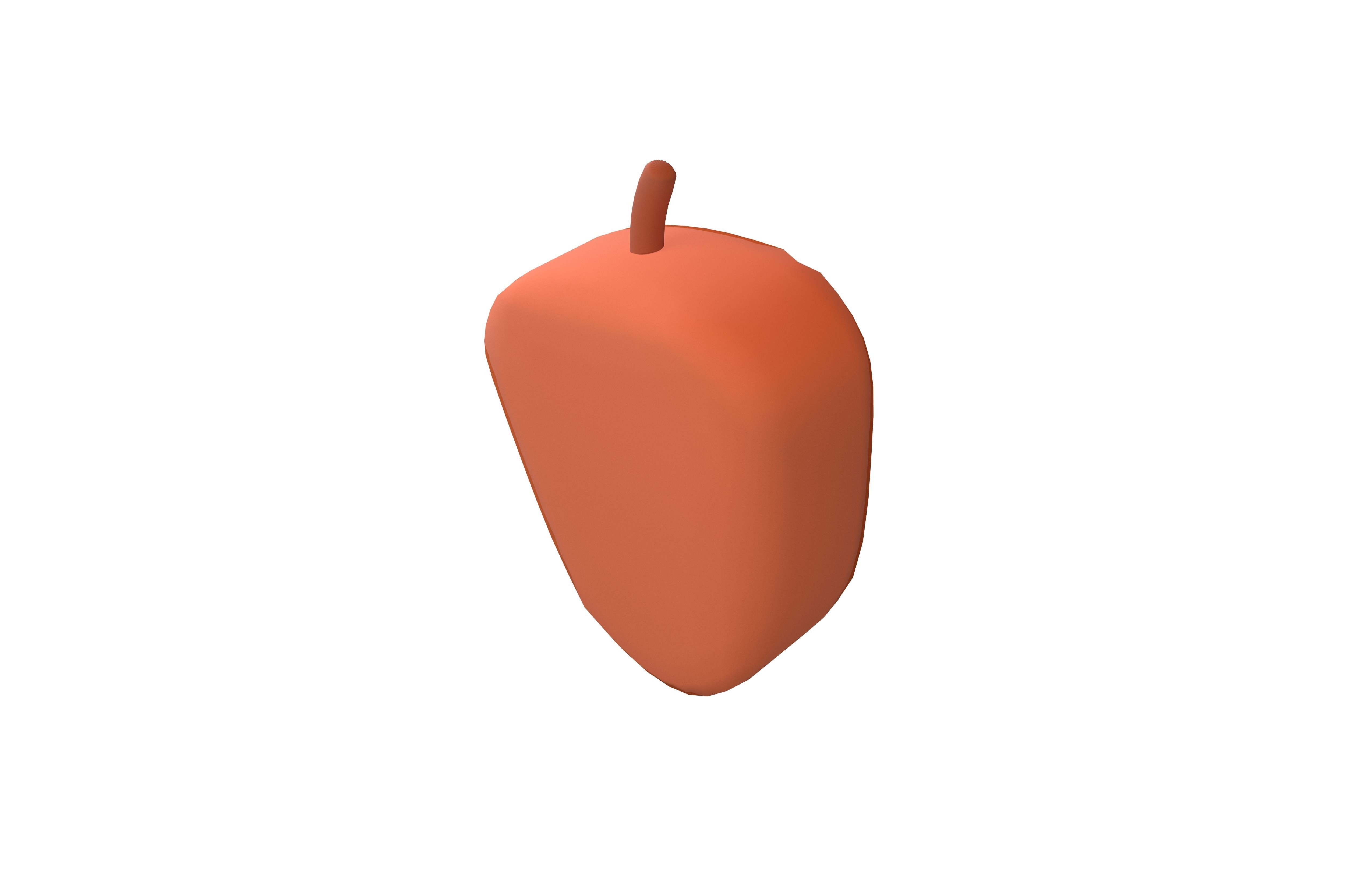 Cartoon Fructification V2 004 Low-poly 3D model_2