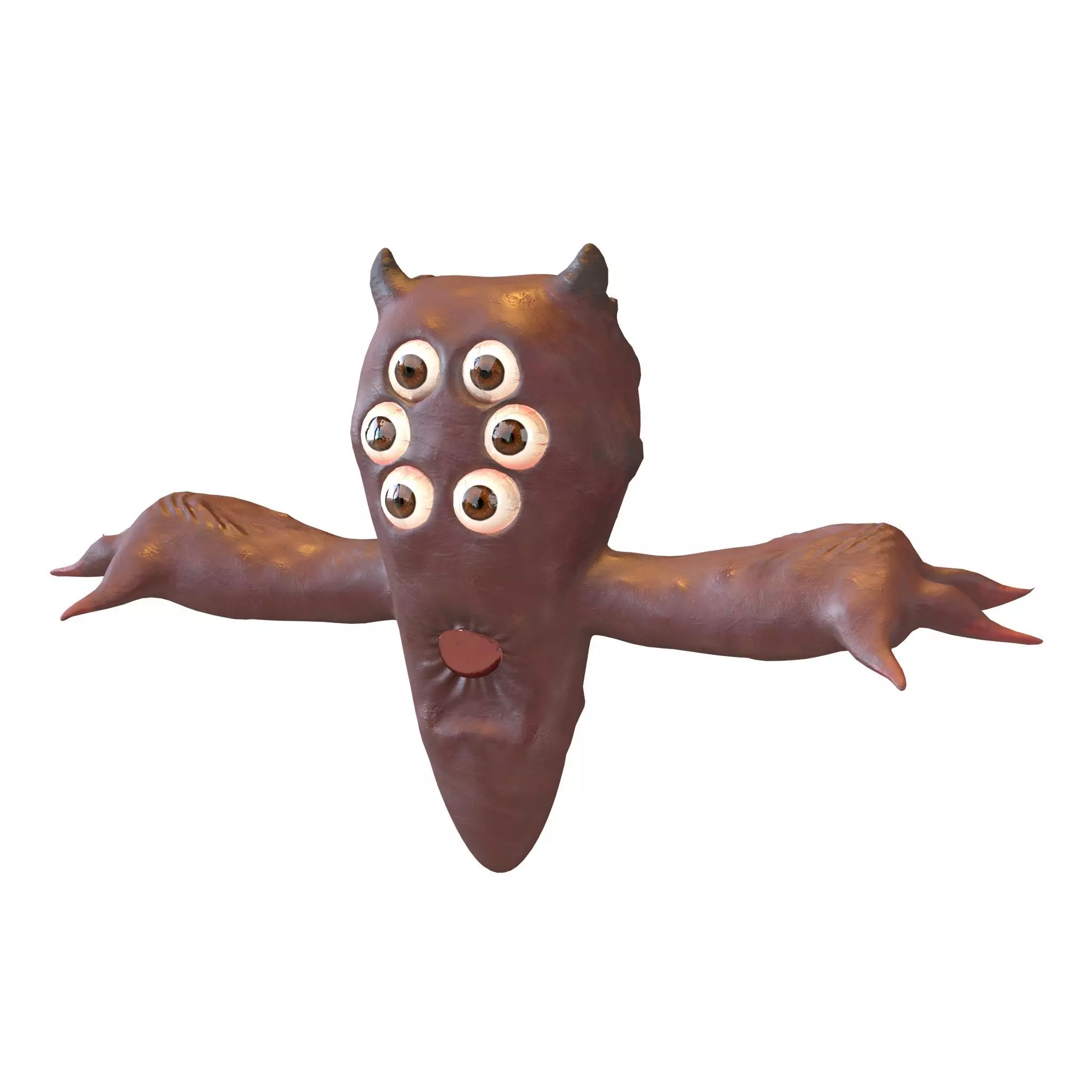 Aliens Character v1 001 Low-poly 3D model_0