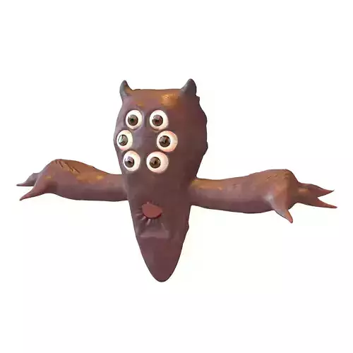 Aliens Character v1 001 Low-poly 3D model Aliens Character v1 001 Low-poly 3D model