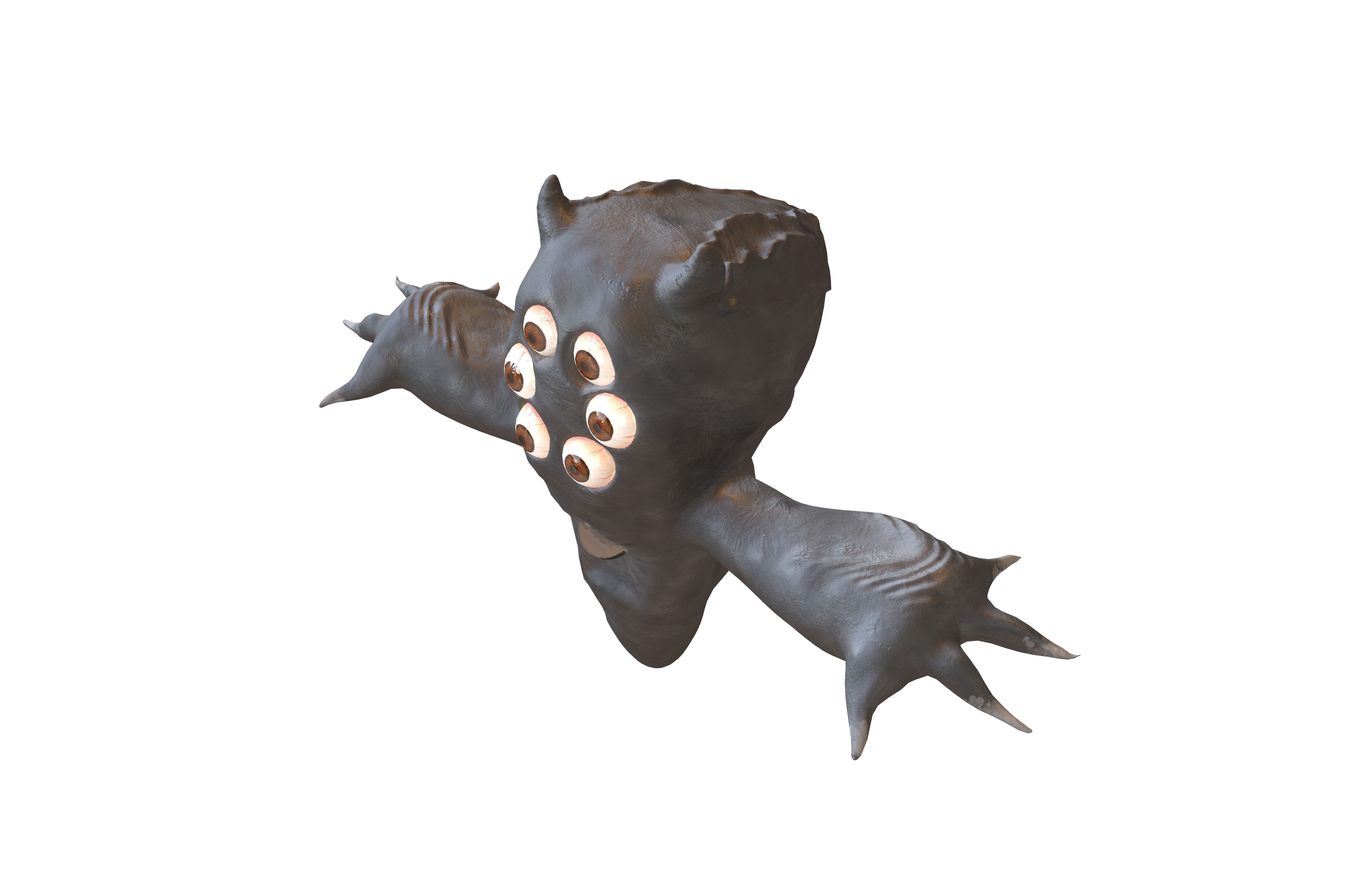 Aliens Character v1 002 Low-poly 3D model_2