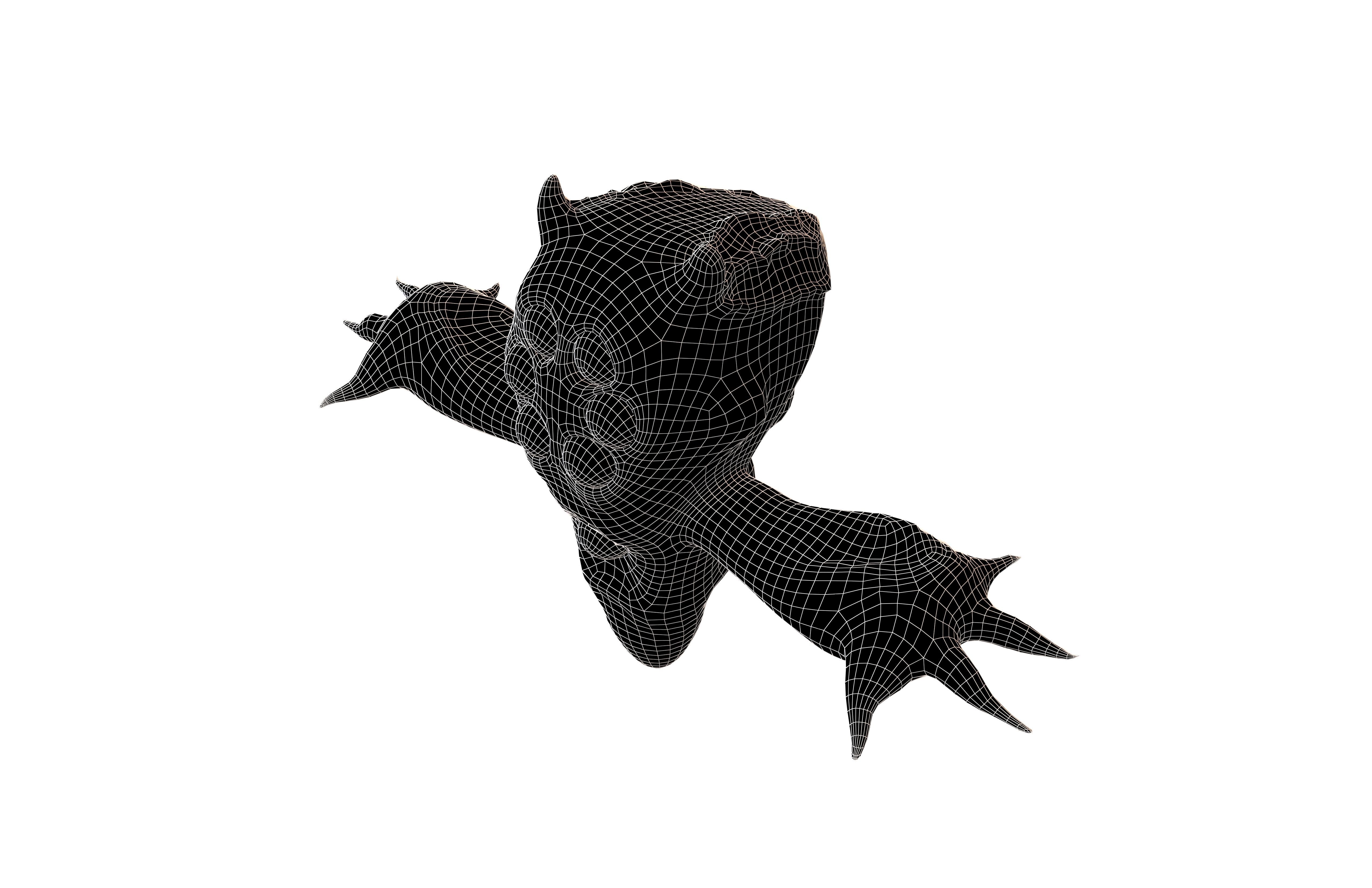 Aliens Character v1 002 Low-poly 3D model_5