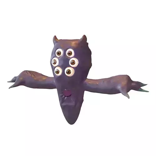 Aliens Character v1 003 Low-poly 3D model